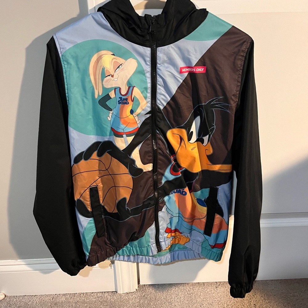 Brand new never worn space jam members only